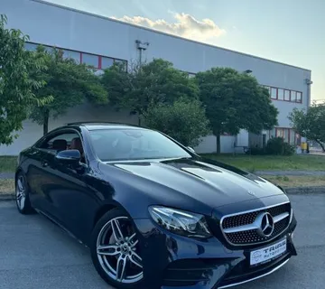 Mercedes-Benz E220d Coupe, AMG, Pano, 360 - cover