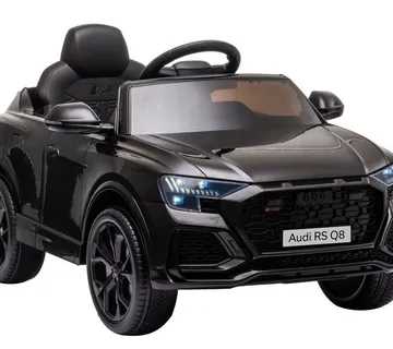 Licencirani auto na akumulator Audi RS Q8 - crni - cover
