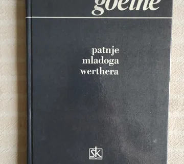 GOETHE PATNJE MLADOG WERTHERA ZAGREB 1985 - cover