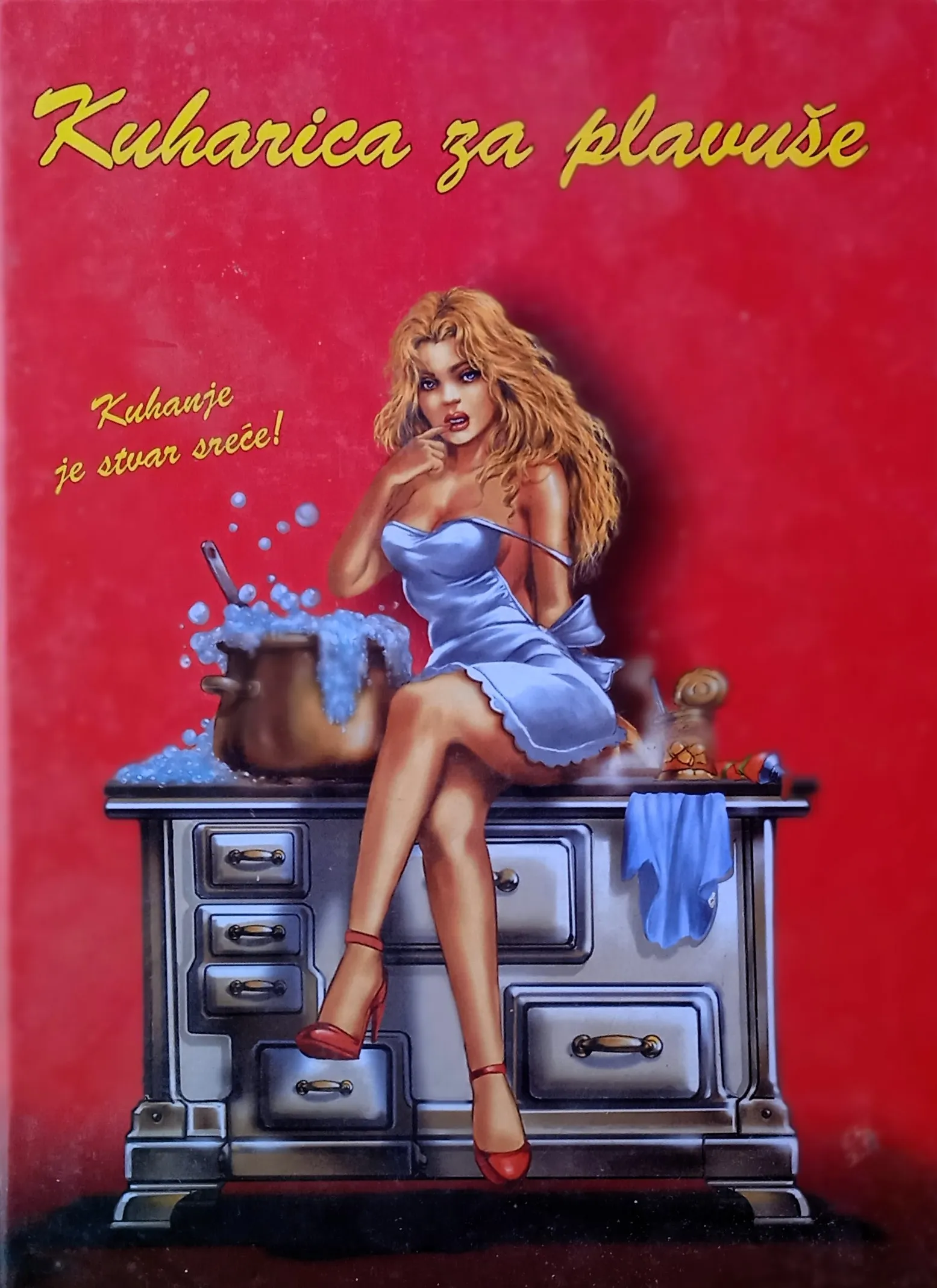 KUHARICA ZA PLAVUŠE kuhanje je stvar sreće - cover