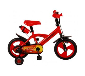 Dječji bicikl s pomoćnim kotačima Disney Cars 12" - cover