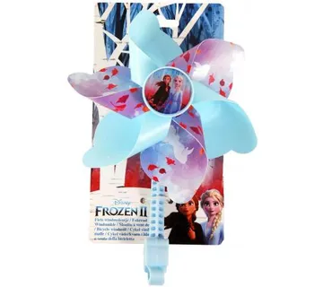 Vrtuljak za bicikl Disney Frozen 2 tirkizno-roza - cover