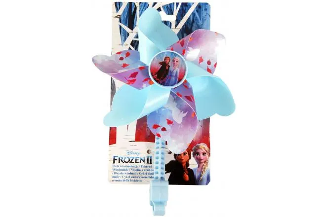 Vrtuljak za bicikl Disney Frozen 2 tirkizno-roza - cover