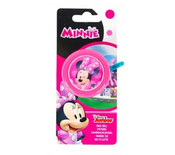 Zvono za dječji bicikl Disney Minnie Bow-Tique roza - cover