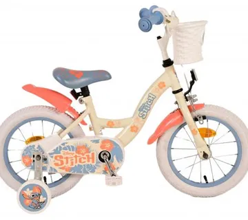 Dječji bicikl Disney Stitch 14" coral bež - cover