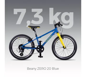 Dječji bicikl BEANY ZERO 20" plavi 7,3kg - cover