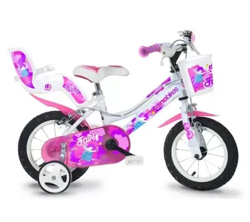 Dino Bikes Dječji bicikl Fairy 12" ljubičasti - cover