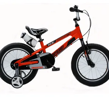 Dječji bicikl Space aluminij 16" - narančasti - cover