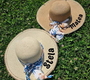 Veliki ljetni šešir s mašnom - cover