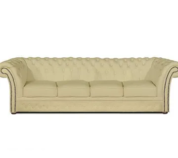 Chesterfield Garnitura Winfield Basic Luxe Leather | 4-sjedišta - cover