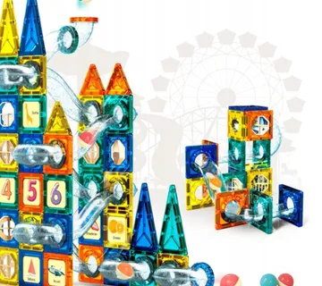 Magnetne kocke STEAM – set od 139 dijelova - cover