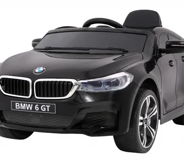 Licencirani auto na akumulator BMW 6 GT - crni - cover