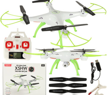 Syma dron X5HW na daljinsko upravljanje s kamerom bijeli - cover