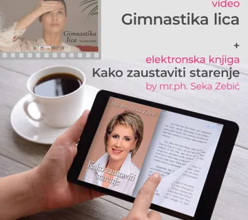 Kako zaustaviti starenje + Gimnastika lica – elektronski - cover