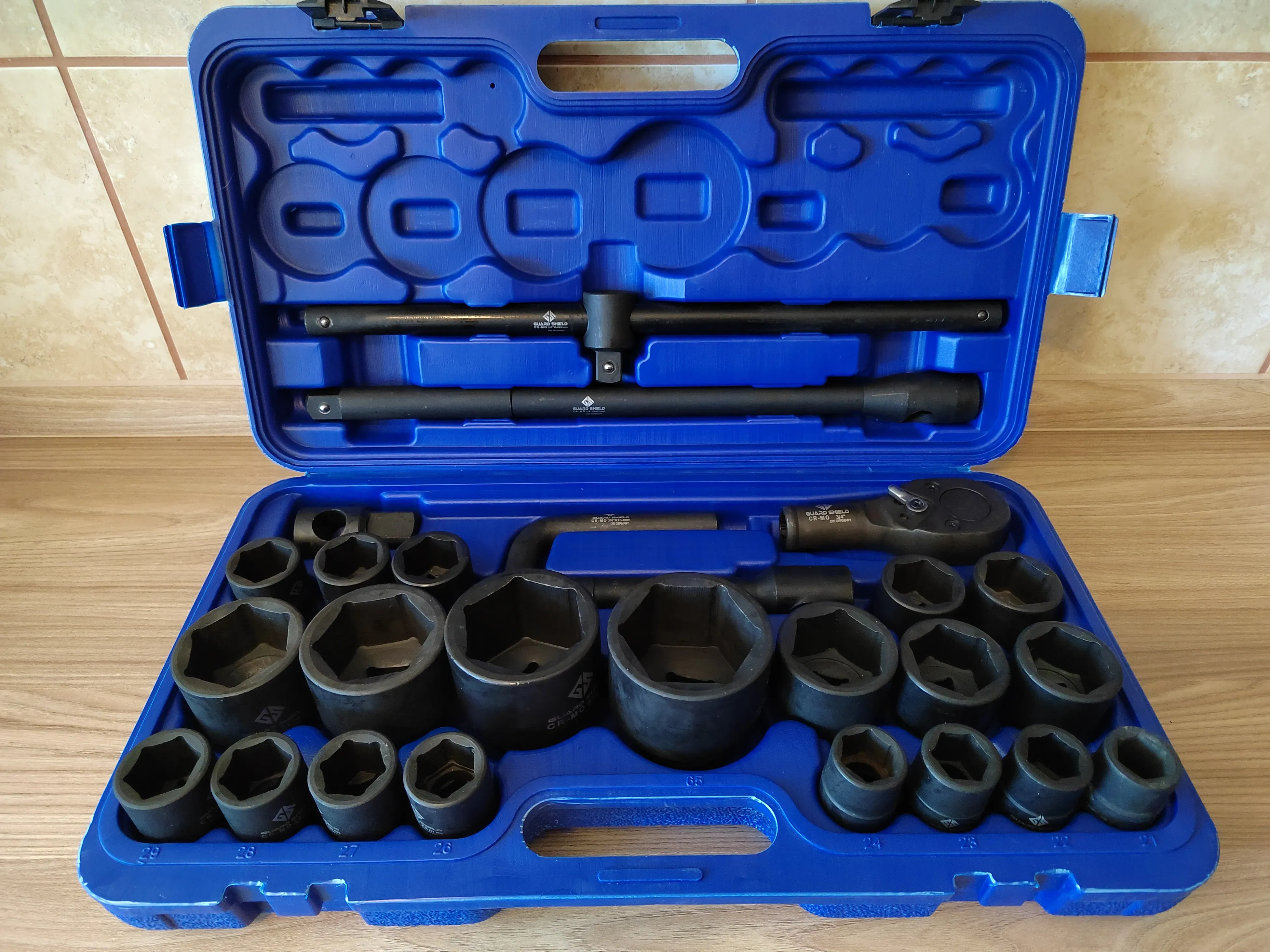 Velike gedore 3/ 4 1″ udarne kovane od 17 do 65- TOP CIJENA!! - cover