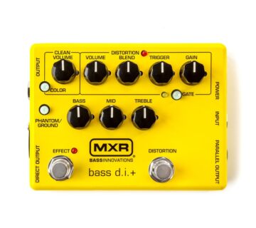 DUNLOP MXR M80Y BASS DI+ SPECIAL EDITION YELLOW - cover