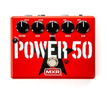 DUNLOP MXR TBM1 TOM MORELLO POWER 50™ OVERDRIVE - cover