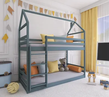 Niski krevet na kat kućica Axel – 180×80 - cover