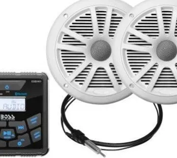 Boss MCKGB450W.6 Audio Marine paket, 2u1, bijeli zvučnici 2 kom - cover