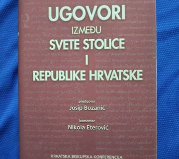 Ugovori između Svete Stolice i Republike Hrvatske [B71] - cover