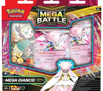 Pokemon Mega Battle Deck Mega Diancie ex - cover