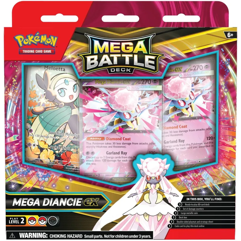 Pokemon Mega Battle Deck Mega Diancie ex - cover