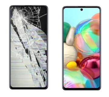 Samsung A71 - staklo/LCD/touch - izmjena ekrana OLED - cover