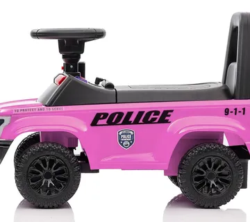 Dječja guralica Police - roza - cover