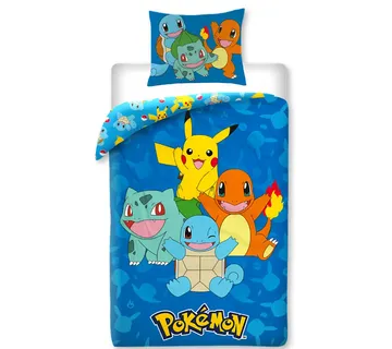 Pokémon ‘Starters’ dječja posteljina, 140×200 cm - cover
