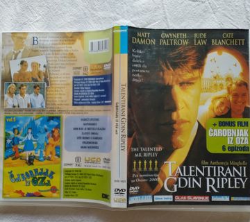 The Talented Mr Ripley / Talentirani Gdin Ripley DVD - cover