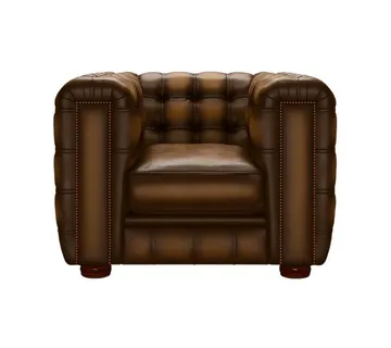 Chesterfield Royal Kingsley Fotelja | 1-sjedište | Antique Gold - cover