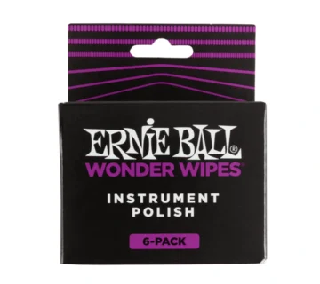 ERNIE BALL 4278 WONDER WIPES INSTRUMENT POLISH, maramice za čišćenje i poliranje gitare, 6-pack - cover