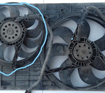 VENTILATOR HLADNJAKA VW POLO 9N 2002-2008 - cover