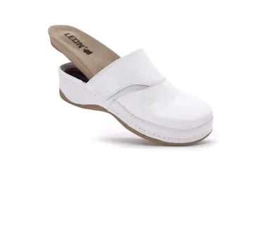 KOŽNE ANATOMSKE KLOMPE, Bijela, IIGI - cover