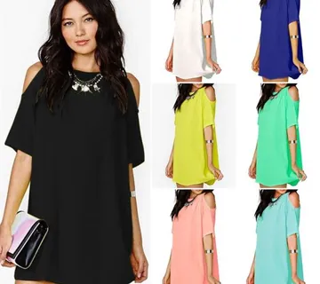 Ženska šifon haljina - cover