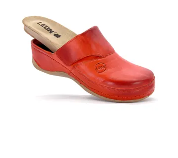 KOŽNE ANATOMSKE KLOMPE, Crvena, BBHFD - cover