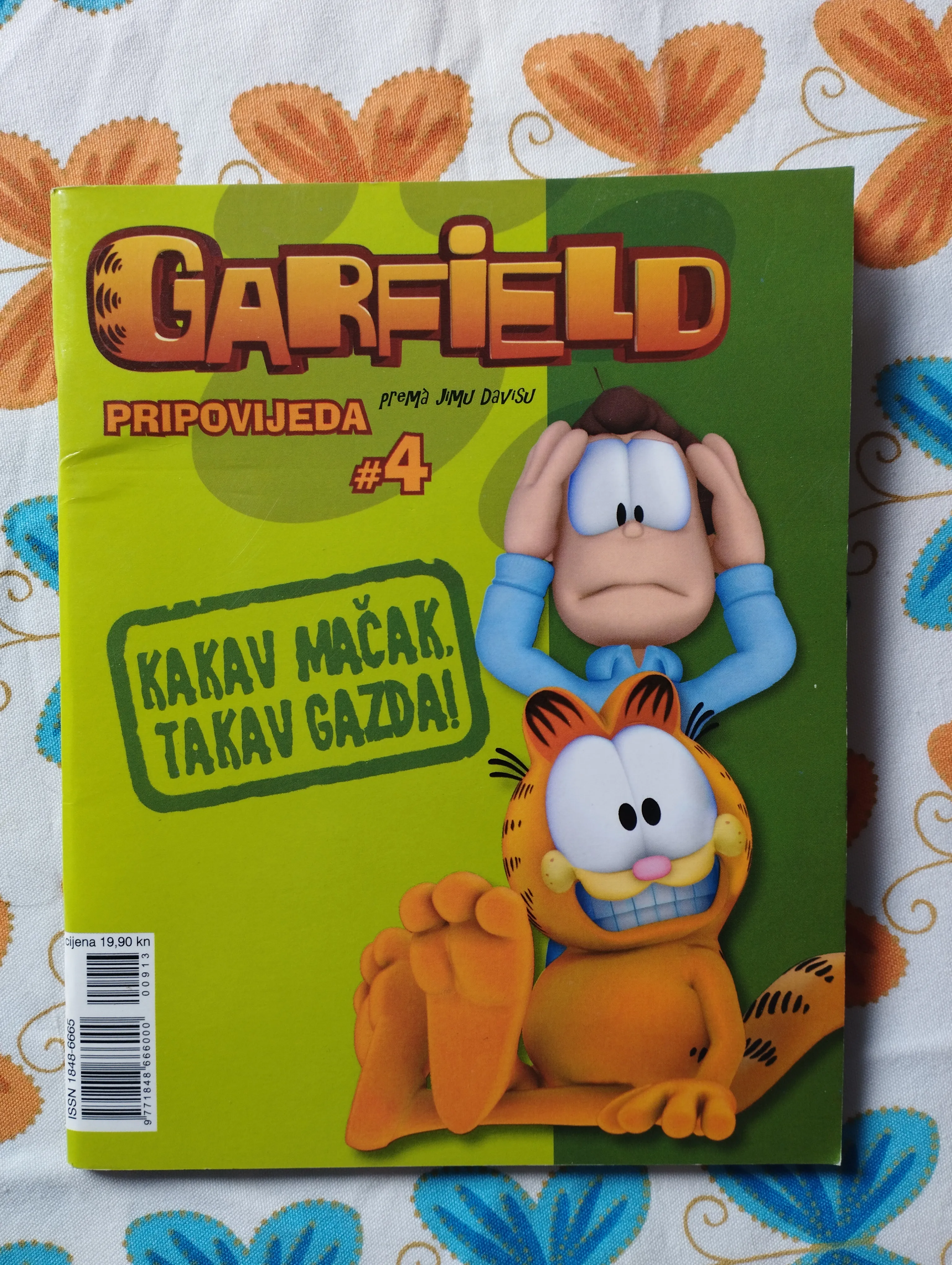 Garfield pripovijeda - Kakav mačak, takav gazda - cover