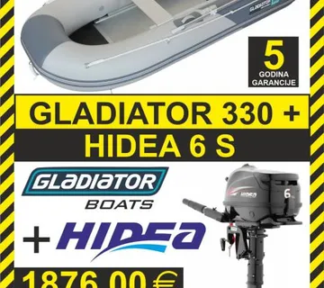 GUMENJAK GLADIATOR B 330 + HIDEA 6 do 12 RATA - Velika Mlaka, Velika Gorica