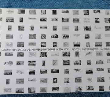 Leksikon arhitekata atlasa hrvatske arhitekture XX. stoljeća - cover