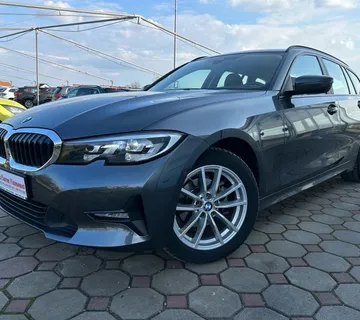 BMW 318d Touring 2021.,AUTOMATIK, reg:27.8.2026.,NAVI, GRIJ SJED, ACC - cover