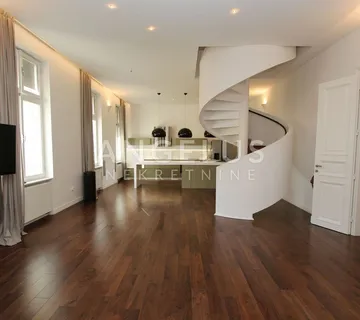 Zagreb, Centar, Luksuzan dvoetažan stan 190m2 za najam - cover