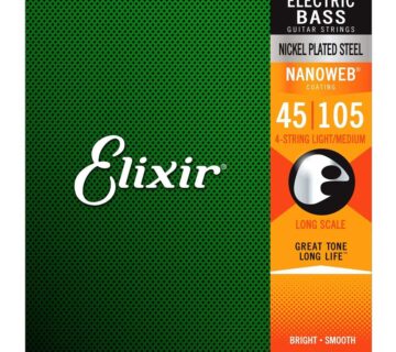 ELIXIR 45-105 NANOWEB MEDIUM BASS 14077 - cover