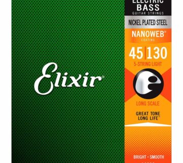 ELIXIR 45-130 LIGHT NANOWEB 5-STRING - cover