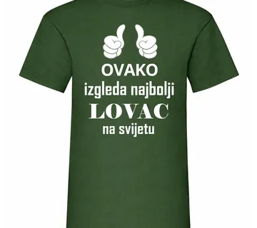 Majica za najboljeg lovca - cover