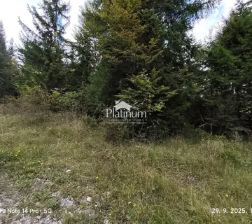 Čabar,Tršće građevinsko zemljište okruženo zelenilom - cover