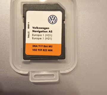 VW ŠKODA SEAT navigacija SD kartica sa najnovijim kartama 2025/26 - cover