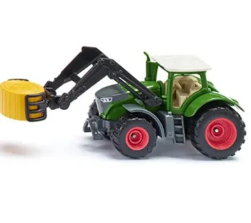 Siku traktor Fendt 1050 Vario sa prednjim utovarivačem za bale - cover