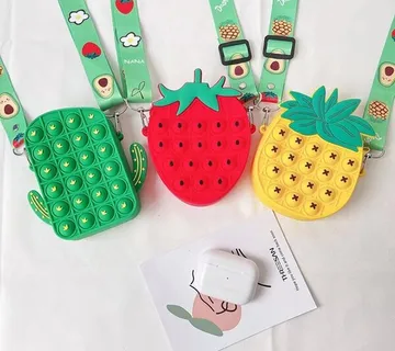 Pop It Unicorn Torbica Fruit - cover