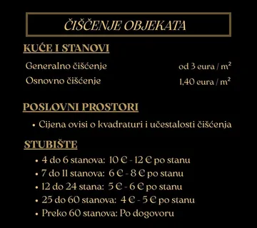 Usluge čišćenja objekata i dubinsko čišćenje namještaja - cover