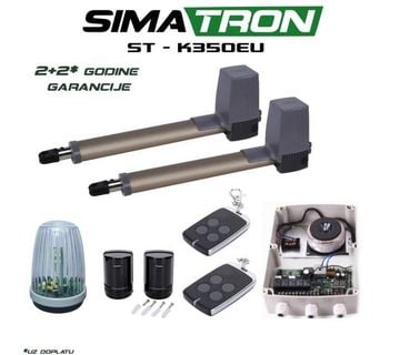 Motori za krilnu ogradu do 3.5m/300kg po krilu Simatron-GARANCIJA 2+2* - cover